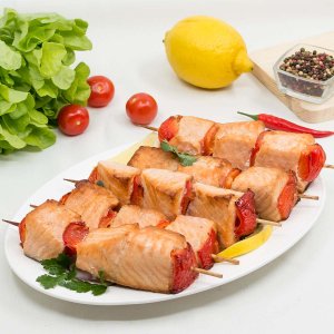 Шашлык Рыбка моя из семги вес
