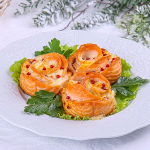 Розе из красной рыбки вес