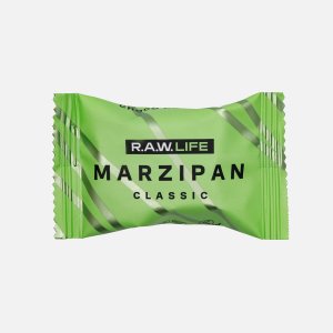 Батончик Рав Лайф ореховый Классический марципан 19г