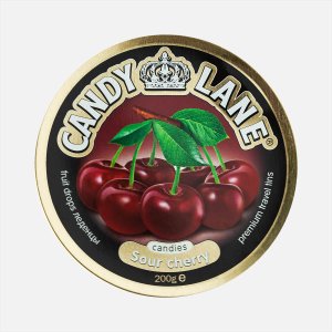 Леденцы Кэнди Лайн Кислая вишня 200г