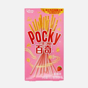 Печенье Поки Палочки с клубничным вкусом 55г