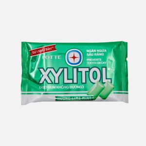 Жевательная резинка Лотте Ксилитол мята-лайм 11,6г