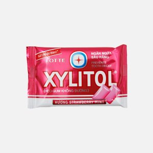 Жевательная резинка Лотте Ксилитол мята-клубника 11,6г