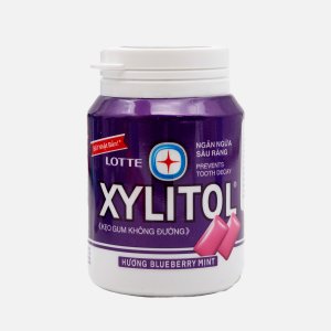 Жевательная резинка Лотте Ксилитол мята-черника 55,1г