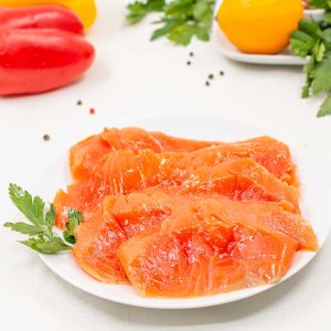 Филе кижуча Нежное слабосоленое вес