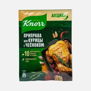 Приправа Кнорр для курицы с чесноком пл/уп 24г