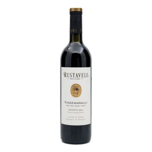 Вино Руставели Киндзмараули сортовое ординарное красное полусладкое 11.5% ст/б 0,75л