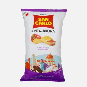 Чипсы Сан Карло картофельные со вкусом паприки 150г