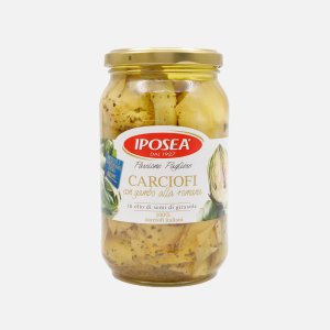 Артишоки Ипосеа По-римски в масле ст/б 510г