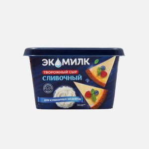 Сыр Экомилк творожный 60% для кулинарных шедевров пл/в 400г