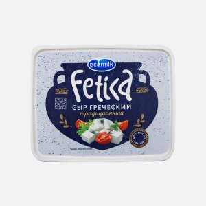 Сыр Экомилк Фетика греческий традиционный рассольный 40% 275г