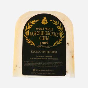 Сыр Воронцовские сыры Гауда козья с трюфелем 50% вес