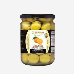 Оливки Берналь фаршированные апельсином 436г