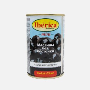 Маслины Иберика мини без косточки ж/б 300г