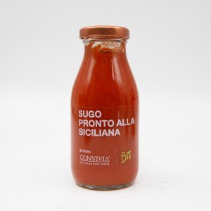 Соус Конвивиа из томатов черри По-сицилийски Био ст/б 250г