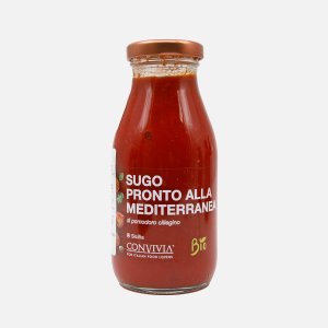 Соус Конвивиа из томатов черри Средиземноморский Био ст/б 250г