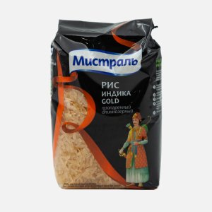 Рис Мистраль Индика Голд длиннозерный пропаренный 500г