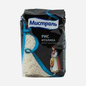 Рис Мистраль Италика круглозерный белый 500г