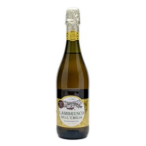 Вино игристое Конте Приули Ламбруско Дель Эмилия жемчужное белое полусладкое 8% ст/б 0,75л