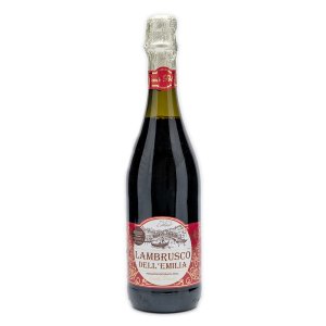 Вино игристое Конте Приули Ламбруско Дель Эмилия жемчужное красное полусладкое 8% ст/б 0,75л