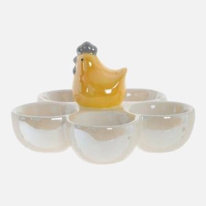 Тарелка для яиц L15 W15 H10см керамика