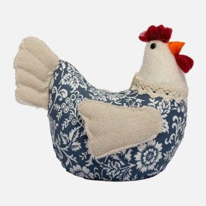 Фигурка декоративная Курочка L17 W9 H14см полимер