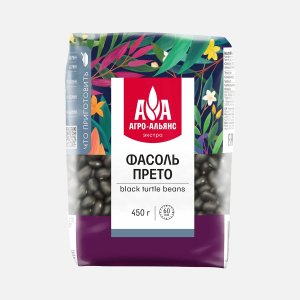 Фасоль Агро-Альянс Экстра Прето черная 450г