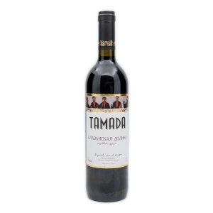 Вино Тамада Алазанская долина ординарное белое полусладкое 8.5-11.5% ст/б 0,75л