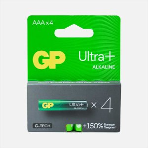 Элемент питания GP Ультра Плюс Алкалине G-TECH 24А ААА 4шт