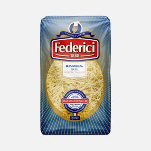 Мак. изд. Федеричи №96 Вермишель пл/пак 400г