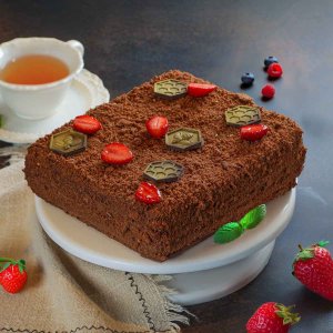 Торт Медовик шоколадный вес