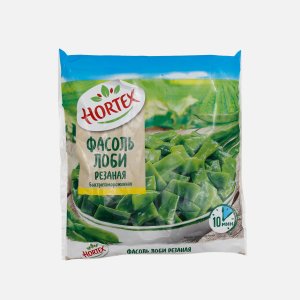 Фасоль Хортекс лоби резаная с/м 400г