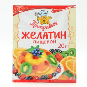 Желатин Приправыч пищевой  пл/уп 20г