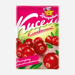 Кисель Приправыч Клюквенный пл/уп 110г