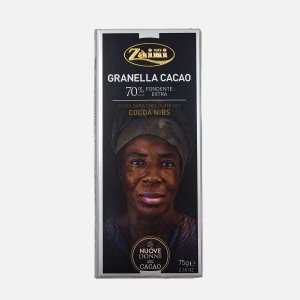 Шоколад Заини горький 70% с какао бобами 75г