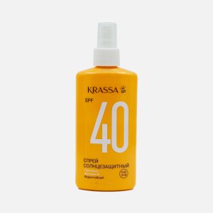 Спрей Красса солнцезащитный с пантенолом и витамином Е SPF 40 150мл