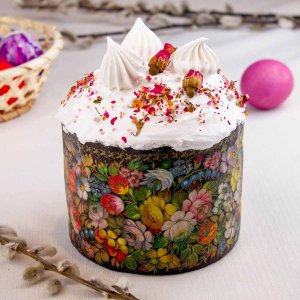 Кулич с творожной начинкой вес