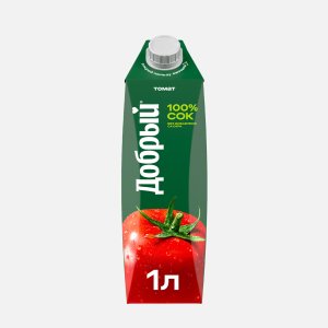Сок Добрый томат т/п 1л 