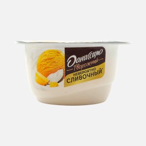 Продукт творожный Даниссимо Тропический пломбир 5.8% пл/ст 130г