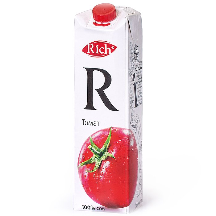 Сколько стоят рич. Сок "Рич" томат, 1 л. Rich сок Rich томат 1л. Сок Рич томат 1л т/пак. Сок Rich томат ПЭТ.