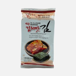 Капуста морская ХуманВелл со вкусом кимчи острая сушеная 4г