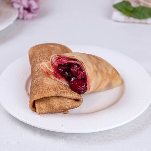 Блинчики с вишней вес