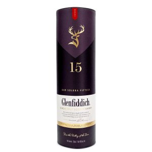 Виски Гленфиддик шотландский солодовый 15лет 40% ст/б 0,7л