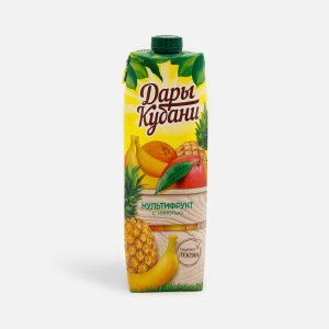 Нектар Дары Кубани Мультифрукт с мякотью 0,95л