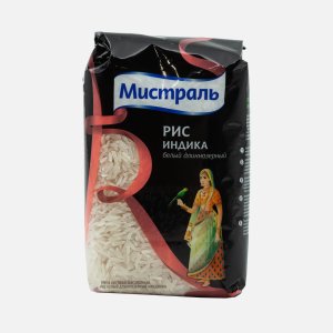 Рис Мистраль Индика длиннозерный белый пл/пак 500г