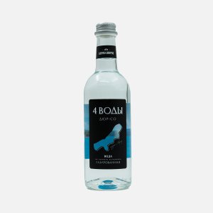Вода Абрау-Дюрсо 4 воды газированная ст/б 0,375л