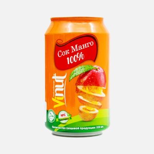 Сок Винут Манго 100% ж/б 330мл