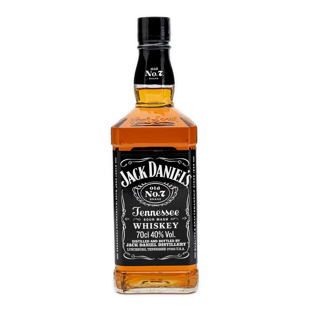 Виски Джек Дениелс Теннесси зерновой 40% ст/б 0,75л Виски Джек Дениелс Теннесси зерновой 40% ст/б 0,75л