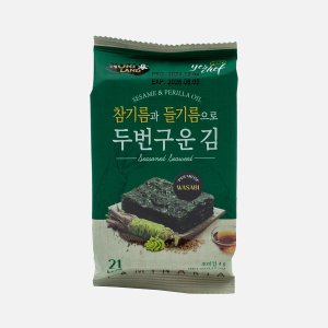 Морская капуста Нори Лэнд со вкусом васаби сушеная 4г