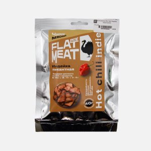 Чипсы мясные Флэт Мит Индейка пикантная 40г